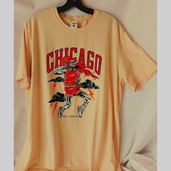 Chicago Bulls Michael Jordan "His Airness" Mens XL T-Shirt - Picture 1 of 5